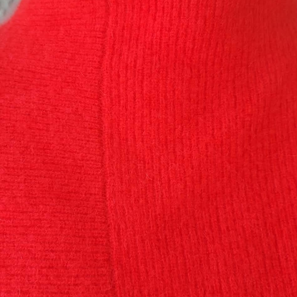 Saks Fifth Avenue Cashmere Red Turtleneck Sweater - Picture 3 of 11